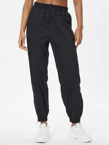Girlfriend Collective Tapered Workout Pants 'SUMMIT' in Black: front