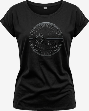 MAKAYA Shirt 'Dot Star' in Black: front