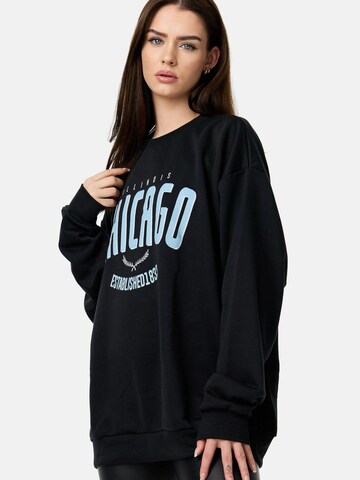 Worldclassca Oversized Sweater 'Chicago' in Black