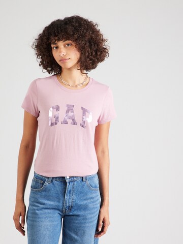T-shirt 'Classic' GAP en rose : devant
