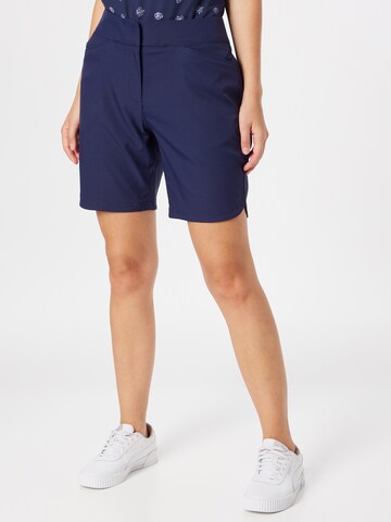 PUMA רגיל מכנסי ספורט בכחול: מלפנים