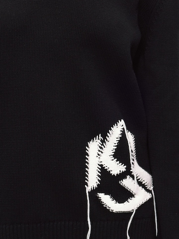 Pulover de la KARL LAGERFELD JEANS pe negru