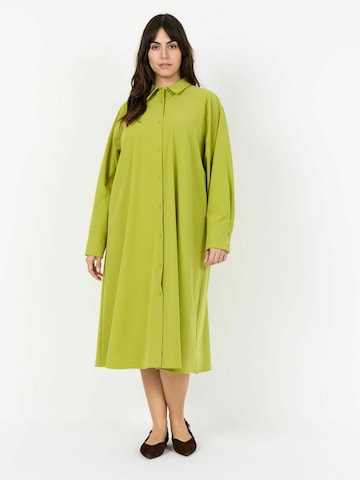Wasabi Concept Šaty ' WA-SALLY 3 ' – zelená: přední strana
