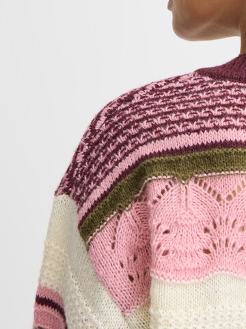 ICHI Sweater 'IH ASTRA' in Red