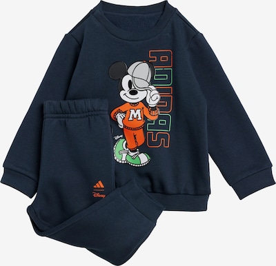 ADIDAS SPORTSWEAR Trainingsanzug 'Disney Mickey Mouse' in 62 in dunkelblau / grün / orangerot / weiß, Produktansicht
