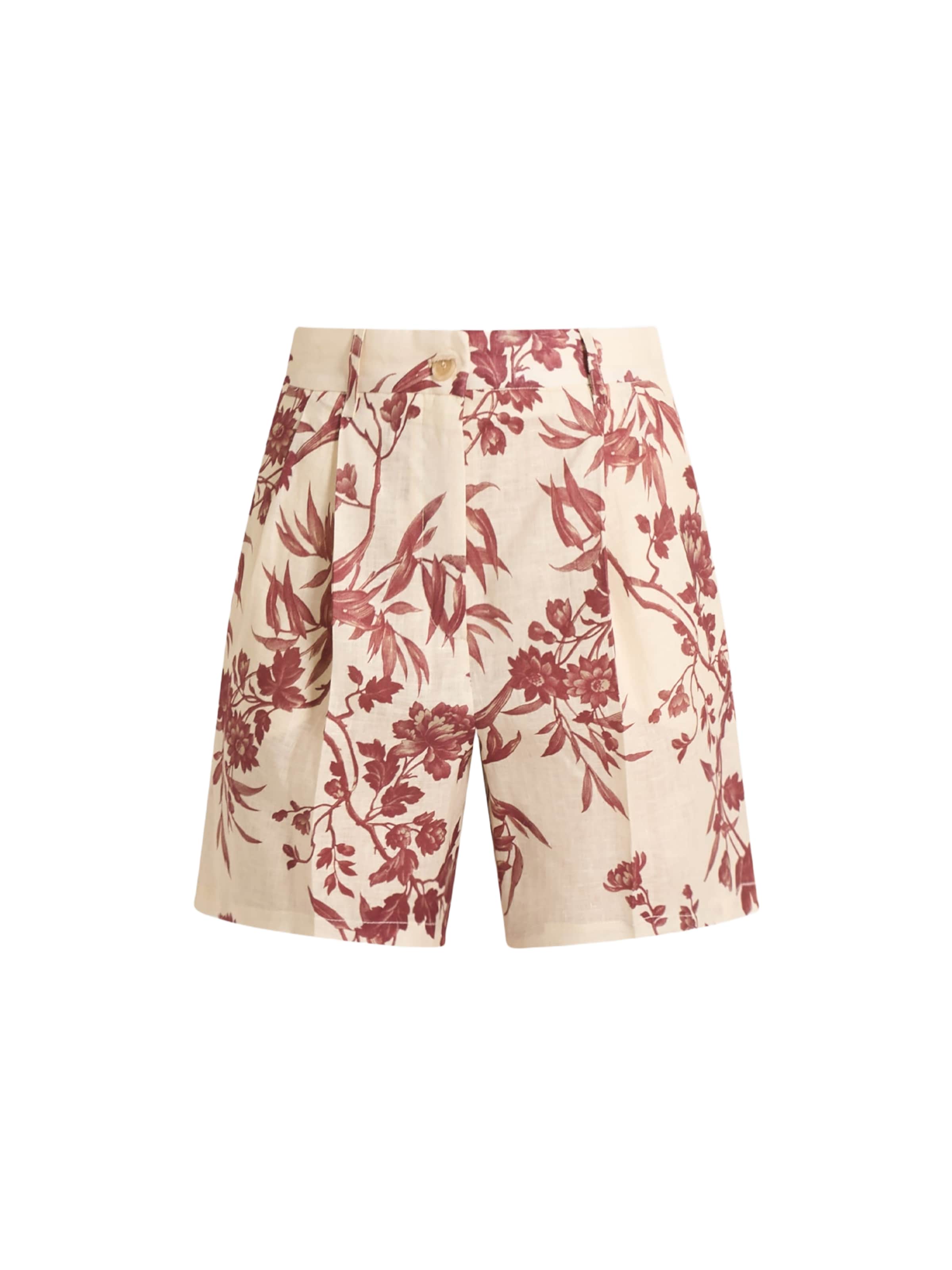 Semicouture Regular Pantalon in Beige: voorkant