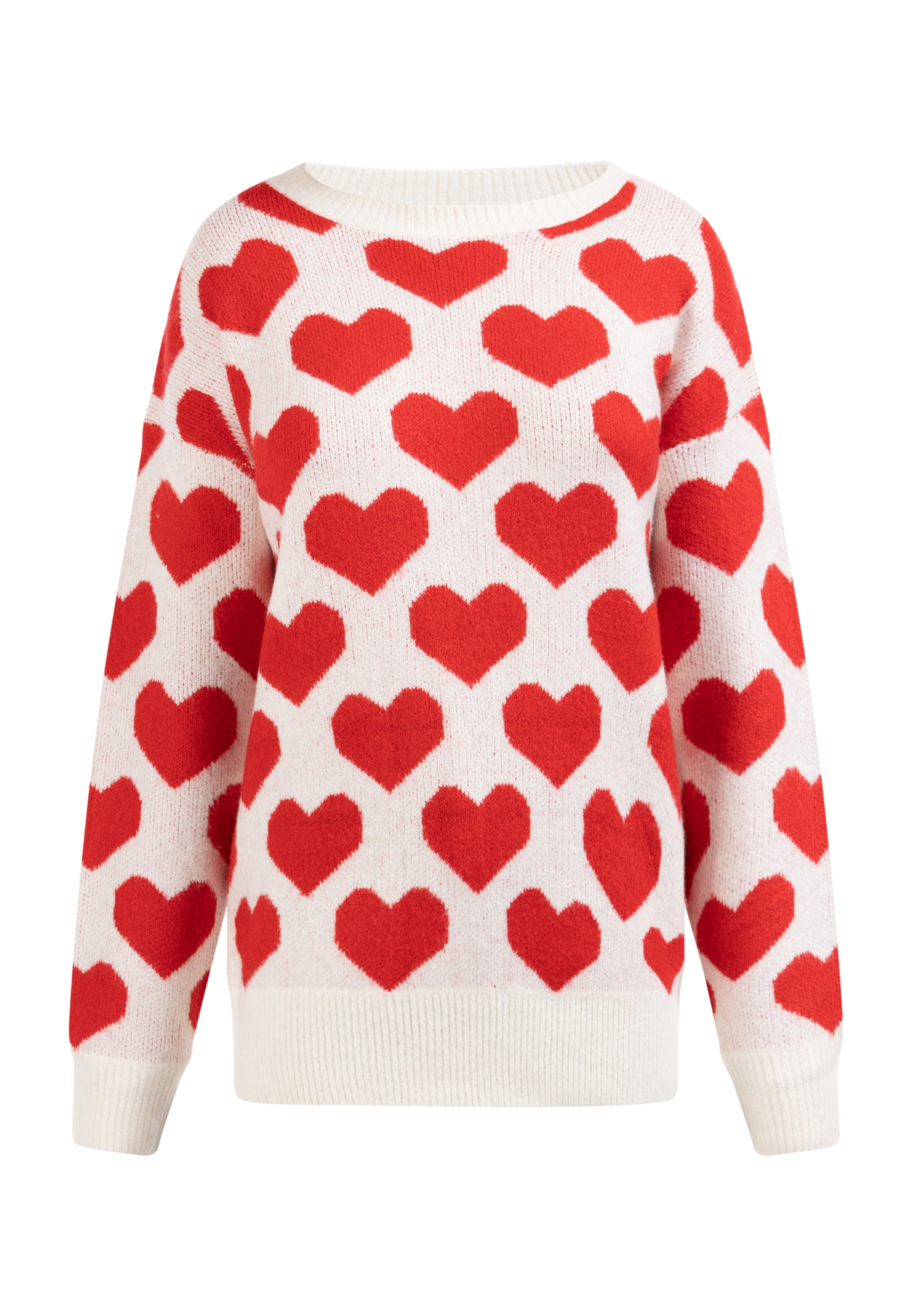 MYMO Neulepaita värissä valkoinen: etupuoli