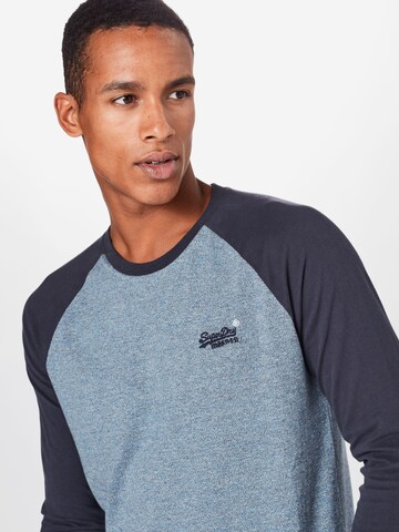 Superdry Regular fit Shirt in Blauw