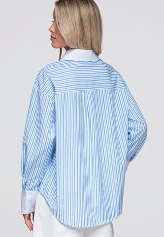 Ombre Blouse ' OW-SH-E0065' in Blauw