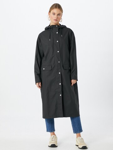 Samsøe Samsøe Between-Seasons Coat 'Stala' in Black: front