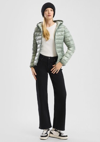 QS Between-season jacket in Green