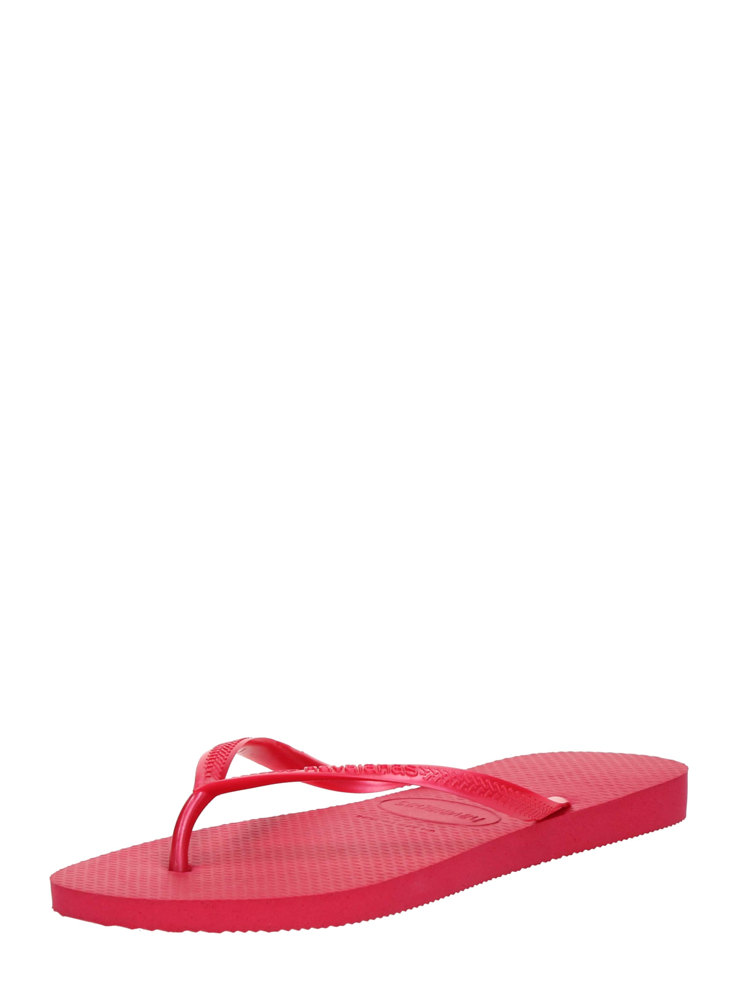 Infradito 'Slim' di HAVAIANAS in rosso: frontale
