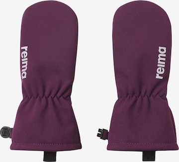 Reima Sporthandschuhe 'Osaten' in Lila: Vorderseite