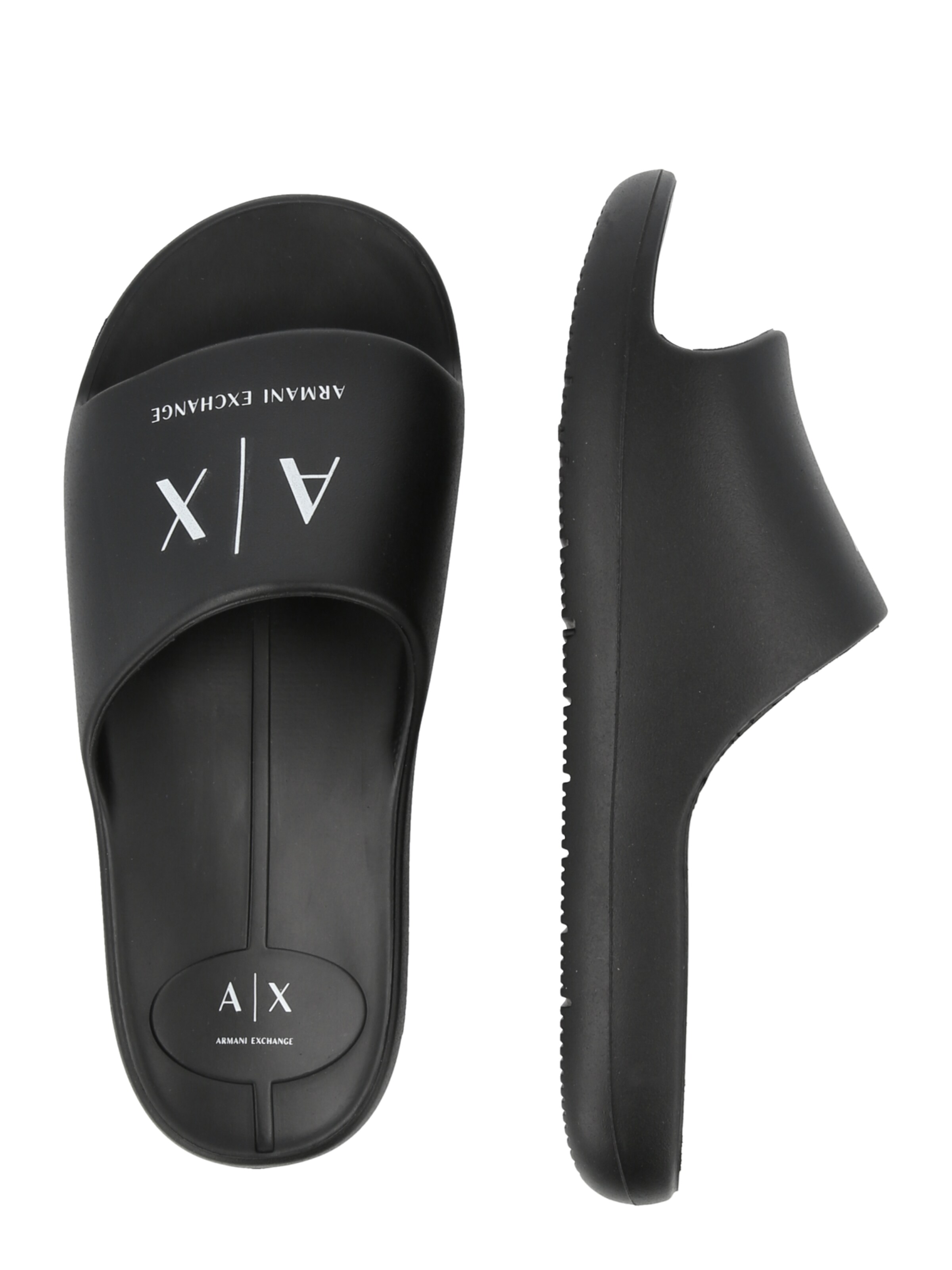 ARMANI EXCHANGE Muiltjes in Zwart