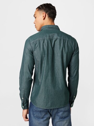 s.Oliver Regular fit Button Up Shirt in Green