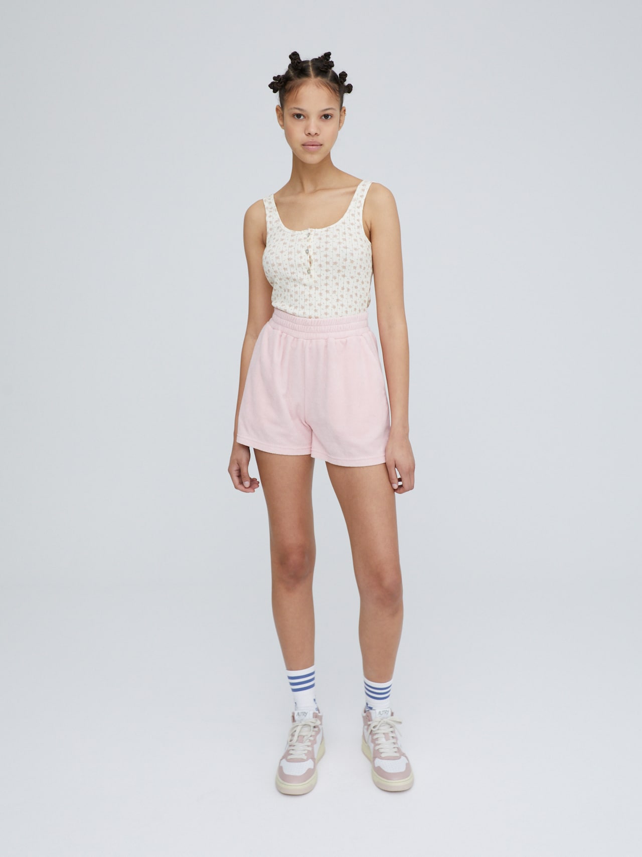 EDITED Pantaloni 'Lois' rosa