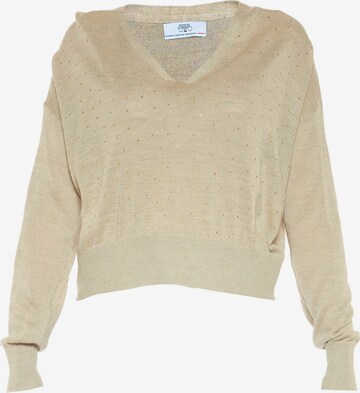 Le Temps Des Cerises Pullover 'ATLAS' in Beige: predná strana