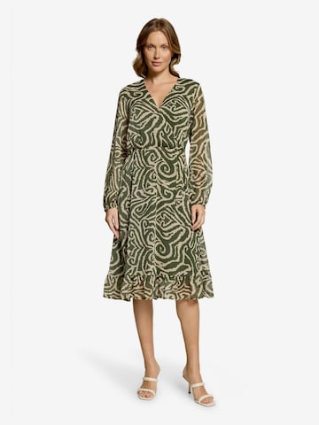 Robe de cocktail Cartoon en vert : devant