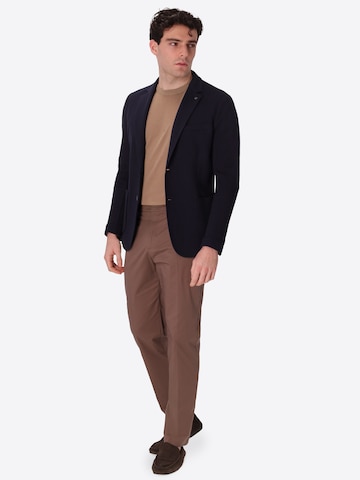 Distretto12 Regular fit Business-colbert 'Clay' in Blauw