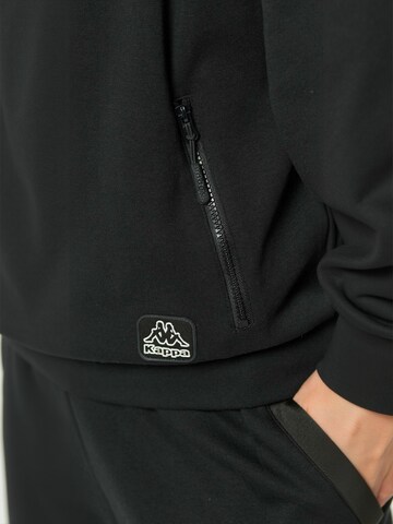 KAPPA Sweater ' Logo Synan ' in Schwarz: Vorderseite