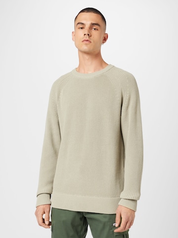 Pullover 'Jacobo' di NN07 in bianco: frontale