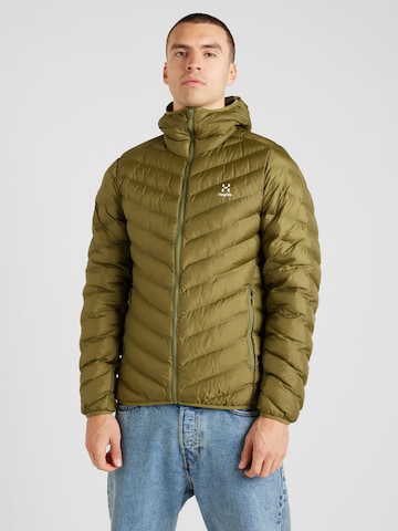 Veste outdoor 'Särna Mimic' Haglöfs en vert : devant