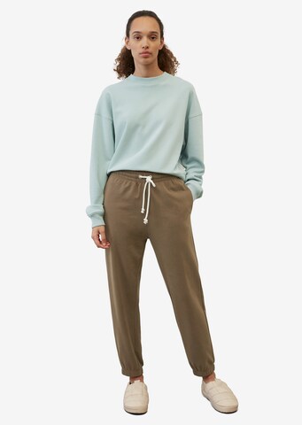 Marc O'Polo Tapered Pants in Brown