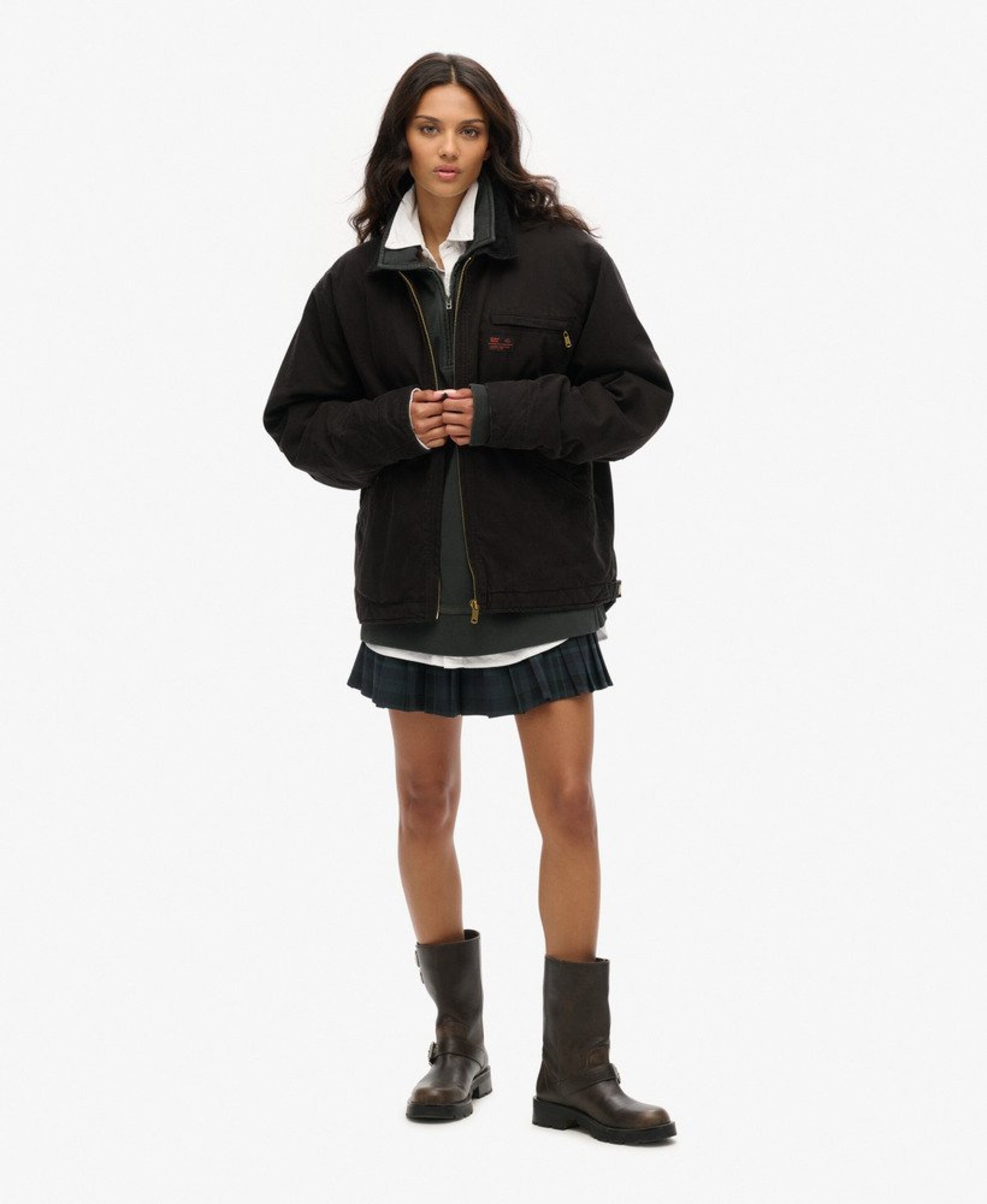 Superdry Between-Season Jacket in Black