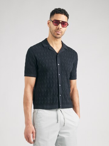 Giacchetta di Abercrombie & Fitch in nero: frontale