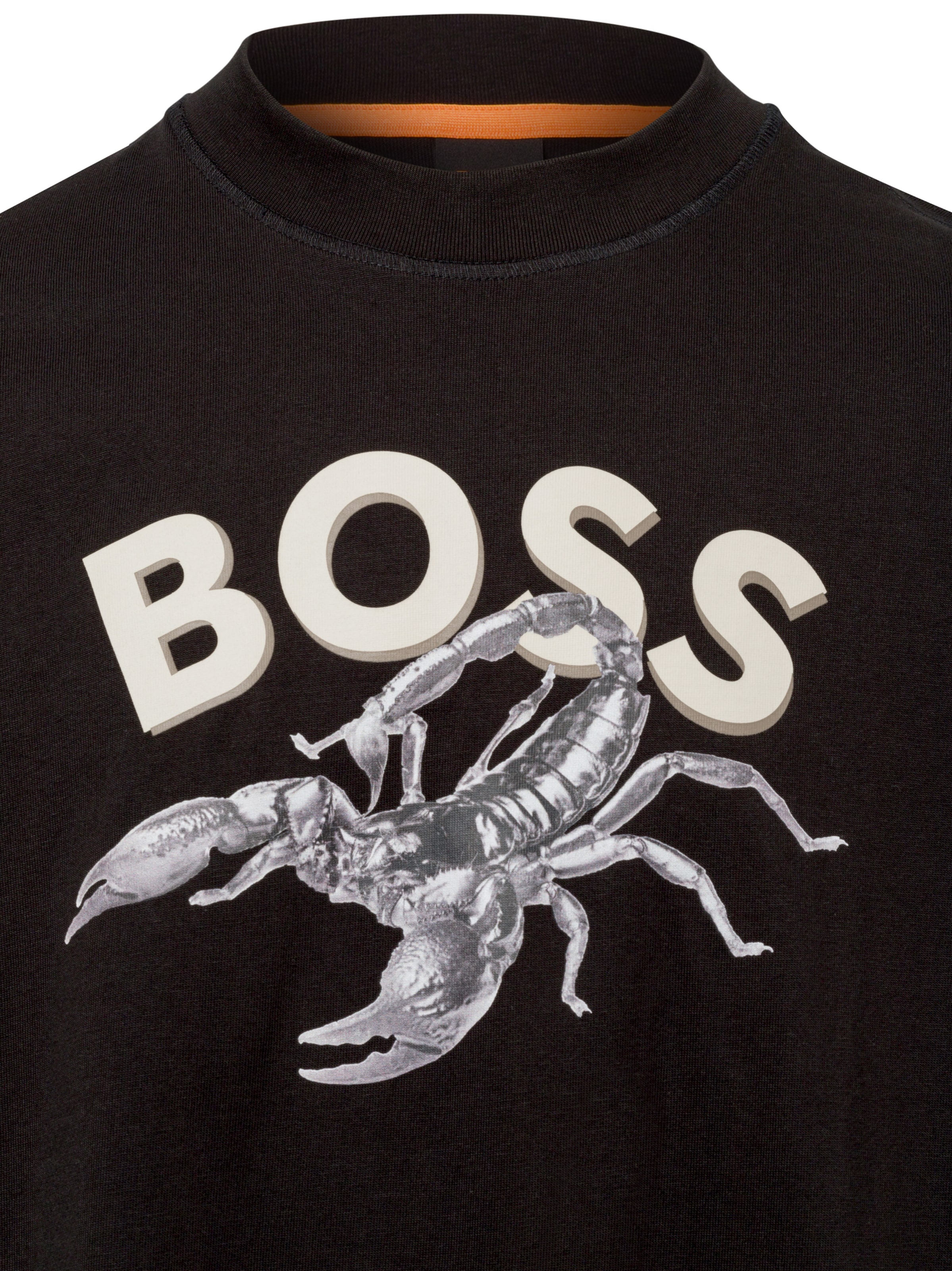 BOSS Tričko 'Bossfish' – černá