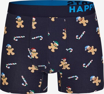 Happy Shorts Boxershorts ' Weihnachtsträumchen ' in Blauw