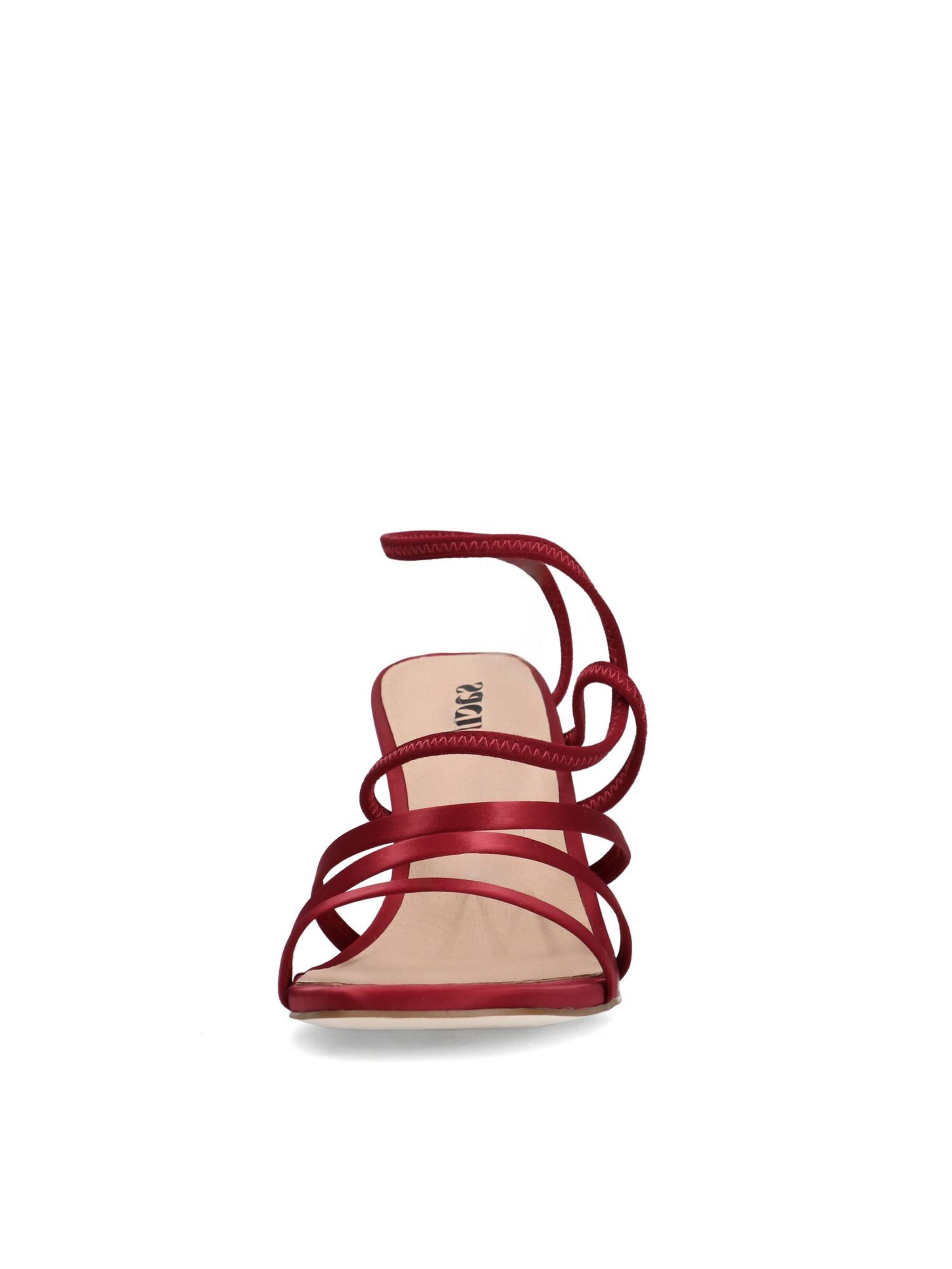 Sandales à lanières SACHA en rouge