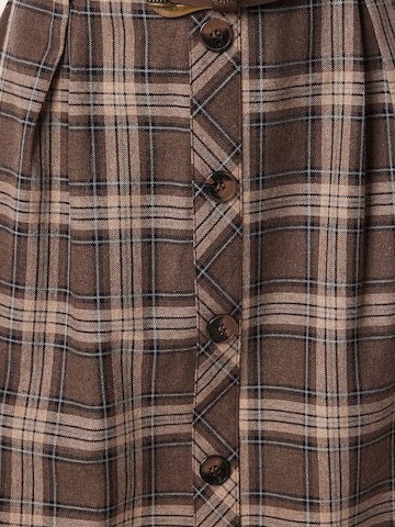 Happiness İstanbul Skirt in Brown