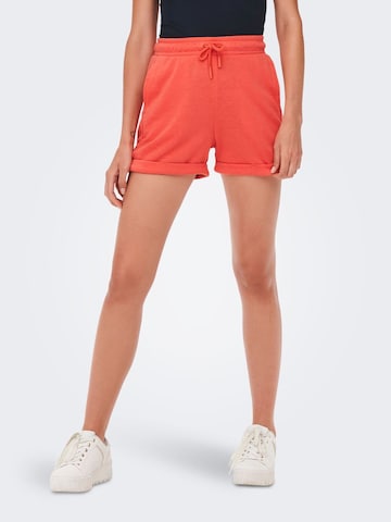 ONLY PLAY Regular Sporthose in Orange: predná strana