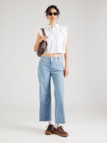 Wide leg Jeans 'JAMIE' di MAC in blu