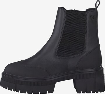 s.Oliver Chelsea Boots in Schwarz