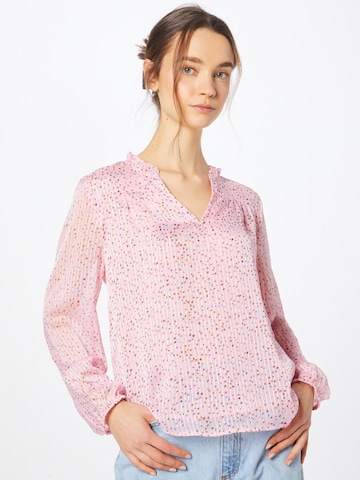Neo Noir Blouse in Pink: front