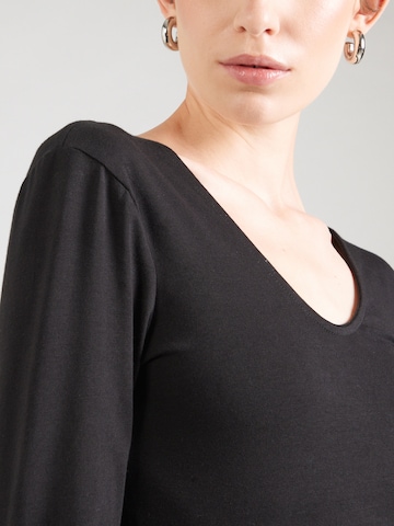 ONLY Shirt Bodysuit 'ONLLIVE LOVE' in Black