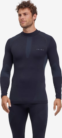 FALKE Base Layer in Schwarz: Vorderseite