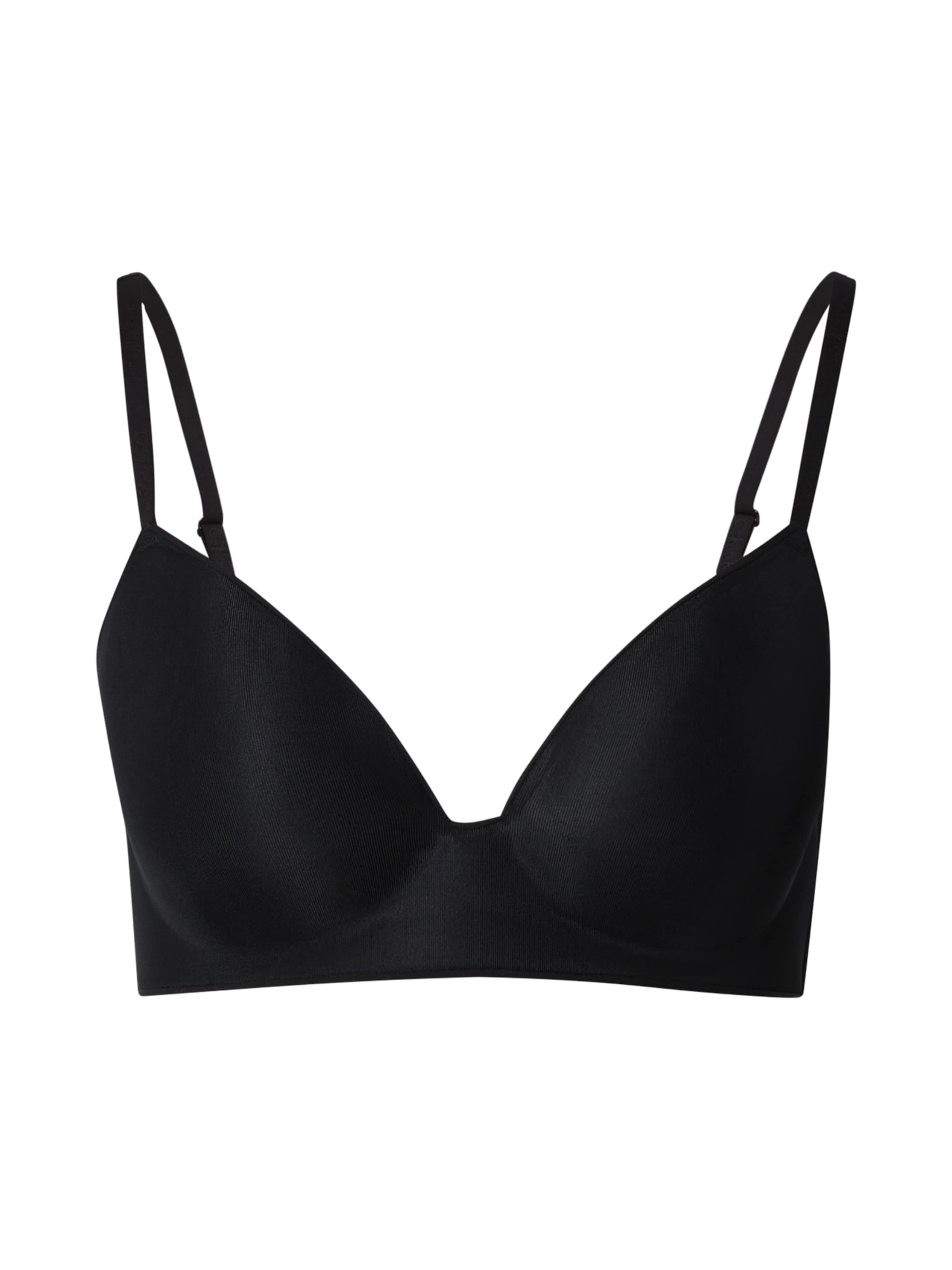 Calvin Klein Underwear T-Shirt BH in Schwarz: Vorderseite