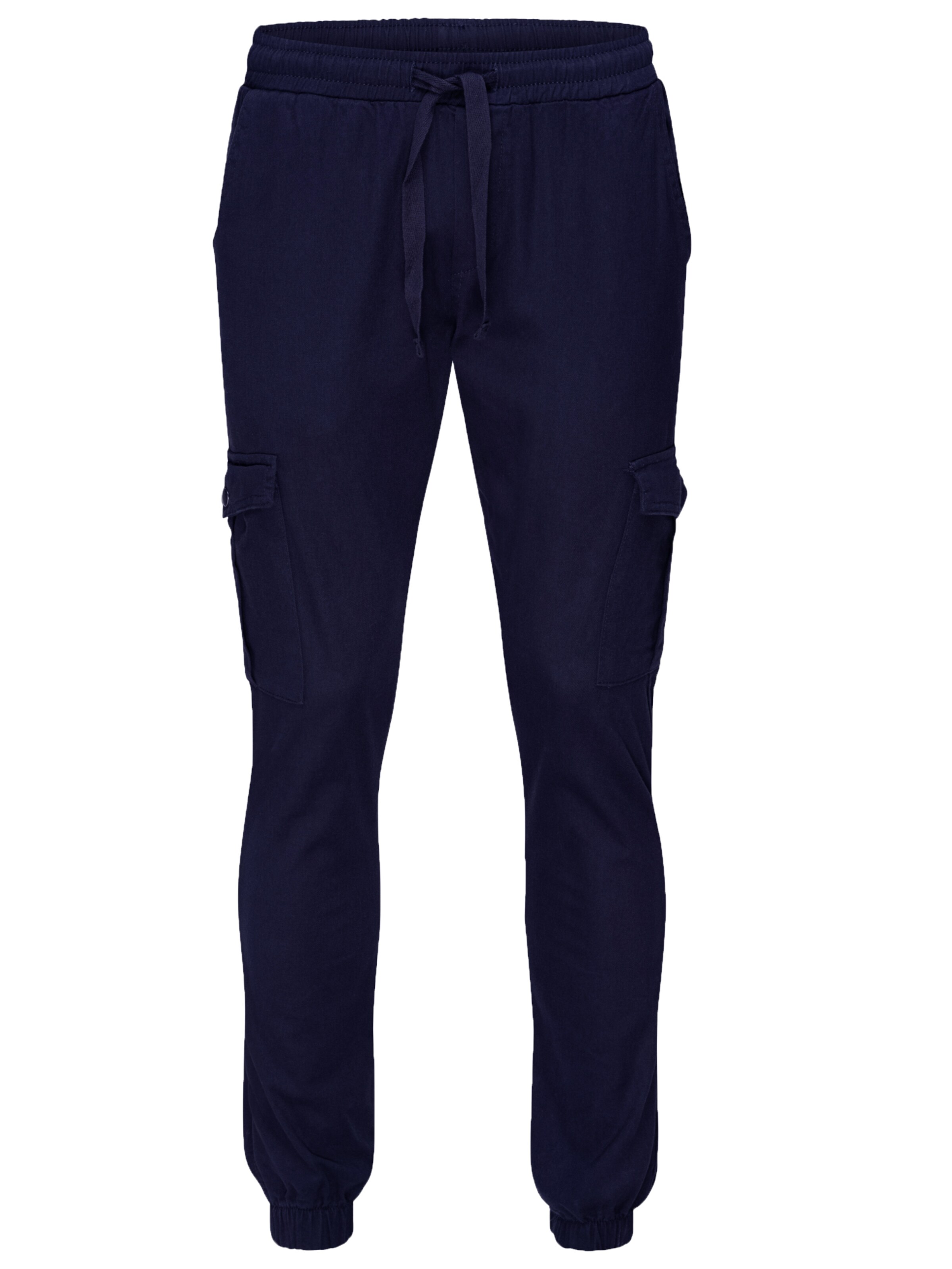 Rock Creek Cargohose in Blau: Vorderseite