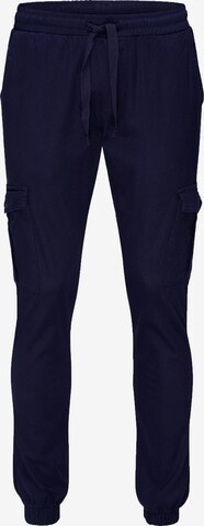 Rock Creek Cargo Pants in Blue: front