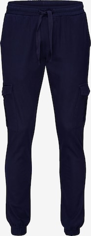 Rock Creek Cargohose in Blau: Vorderseite