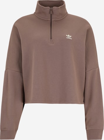 Felpa 'ESS' di ADIDAS ORIGINALS in marrone: frontale