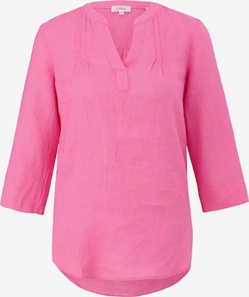 s.Oliver Blouse in Pink: front