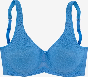 NUANCE T-shirt Bra in Blue: front