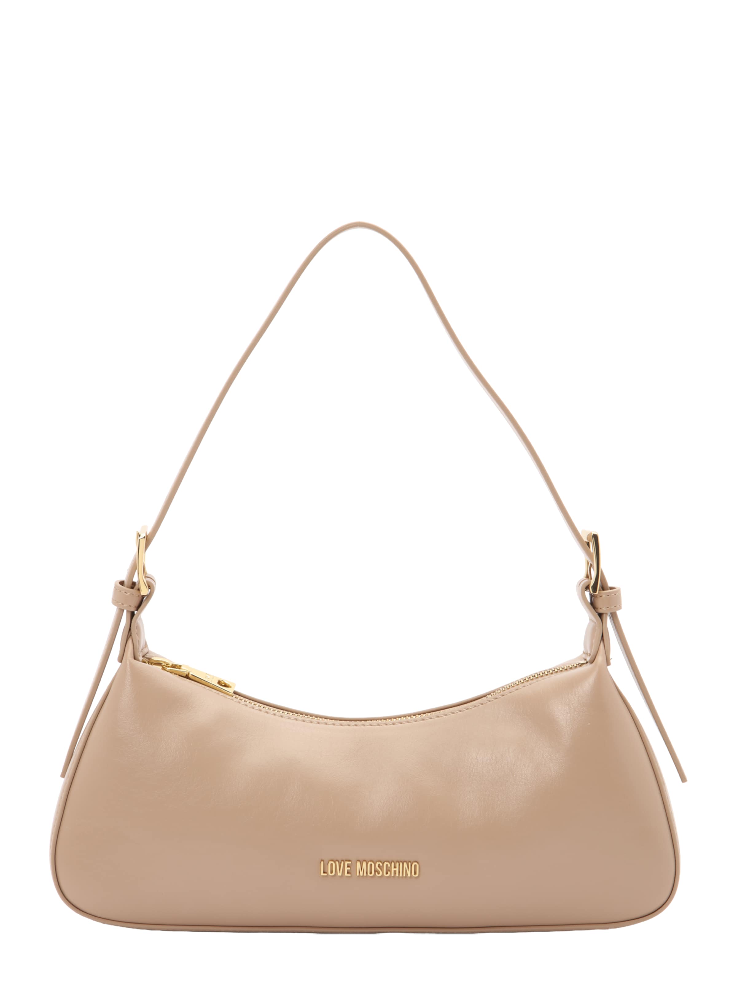 Borsa a spalla di Love Moschino in grigio: frontale