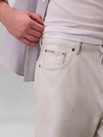 Calvin Klein Jeans Loosefit Jeans '90s' in Wit