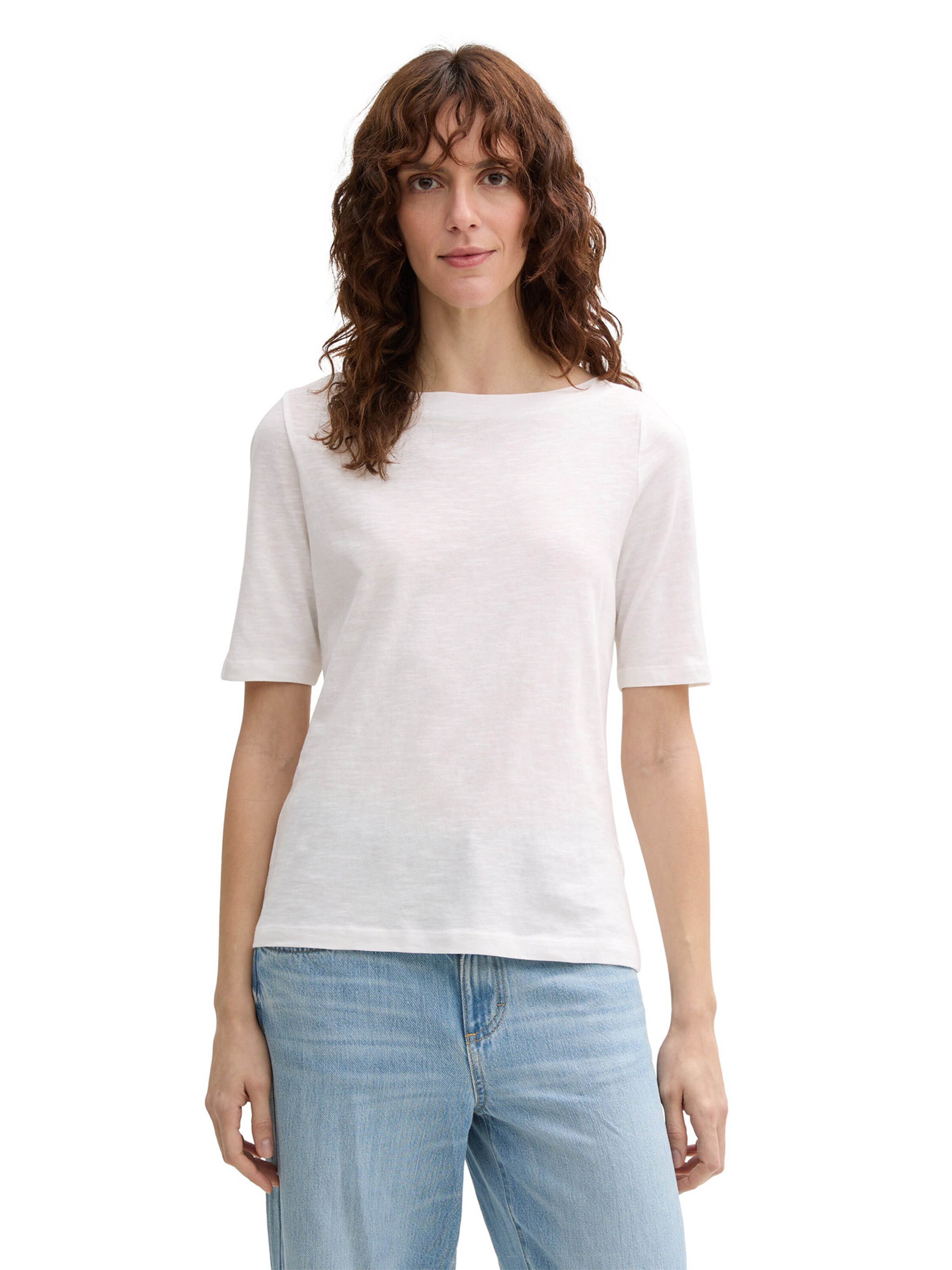 TOM TAILOR Särk, värv valge: eest vaates