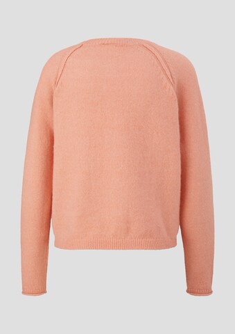 QS Pullover i orange